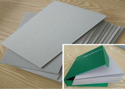 China 2.5mm Book Binding Cover , Mixed Pulp Strong Stiffness Grey Board Paper for sale