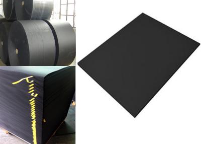 China High Durability Large Roll Of Black Paper One Side or Two Side smooth Surface for sale