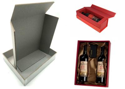 China Pressed Cardboard Paper Sheets Laminated Gray Board For Wine Box / Jewel Box for sale