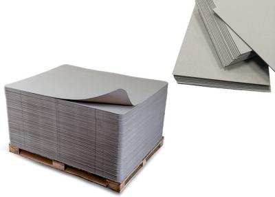China 700x1000mm 300gsm-3000gsm Solid Laminated Grey Board Paper Sheet for sale