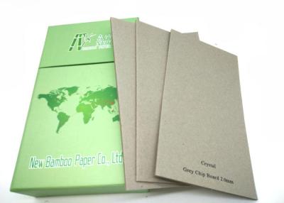 China Anti - el cartón gris del rizo laminó el grueso 1200gsm del papel 2m m de la cartulina en venta