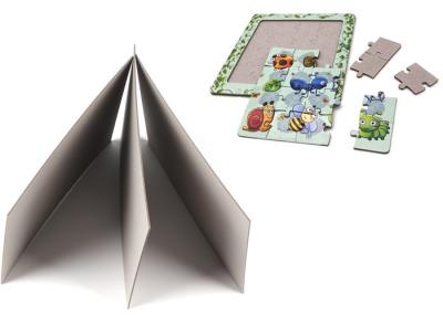 China Califique el cartón gris de piedra de B/al tablero de papel para hacer el material del tablero del rompecabezas en venta