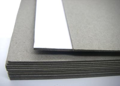 China Encajone las hojas grises echadas a un lado dobles sin recubrimiento de la cartulina del material de empaquetado 620gsm en venta