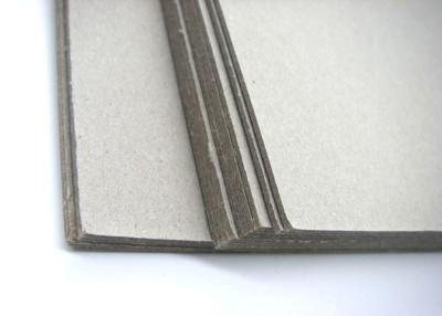 China Recycled 700X1000mm 800gsm Grey Board Paper Laminated With MSDS for sale