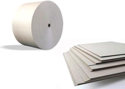 China Lamination two side Gray Paper Roll Anti Curl 400gsm / 0.66mm for sale