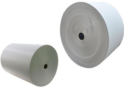 China 300gsm - 650gsm Roll Of Gray Paper Cardboard Roll For Waste Paper Reuse for sale