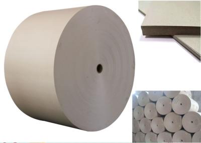 China Uncoated Carton Gray Paper Roll / Cardboard Sheets For Laminated Paper Board for sale