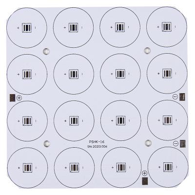 China High Power 1W 3W Double Sided PCB Board LED Light Aluminum Plate for sale