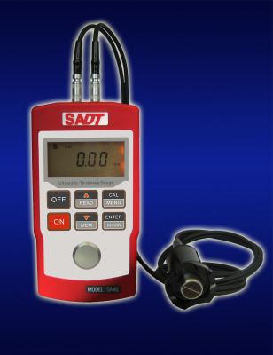 China Portable Ultrasonic Thickness Gauge 0.7mm - 300mm Pulse Echo With Dual Probe for sale