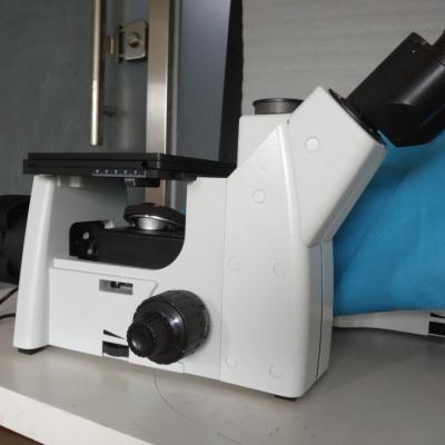 China Inverted Portable Metallurgical Microscope SD100M With High Power LED Lighting for sale