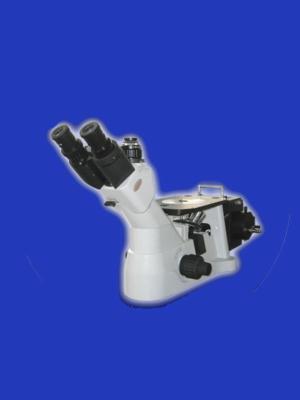 Cina 12V 50W illuminatore SD300M invertita metallurgico microscopio 50 X, 100 X, ingrandimento X 200 in vendita