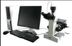 China SM400 Trinocular Metallurgraphic Microscoop 6V 30W Illuminator 180x150mm podium voor fabriek Te koop