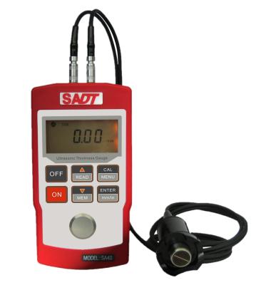 Cina Prezzo ultrasonico SA40 del calibro di spessore con la gamma di prova da 0.7-300mm con la sonda differente 4 per la scelta in vendita