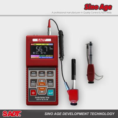 China TFT Leeb Hardness Tester With Cable Probe And Wireless Probe for sale
