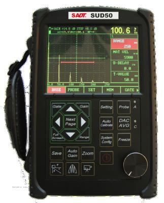 China Compact Portable Digital Ut Flaw Detector With Led Color Display for sale