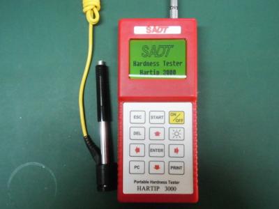China Big LCD screen Leeb Hartip 3000  Hardenss tester  manufacturer with high quality for sale