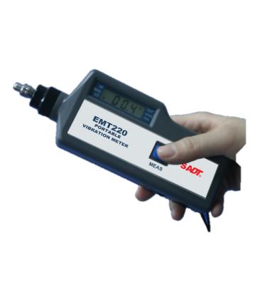 China 0.01～19.99 cm/s Velocity, 6F22 9V Laminated Cell Accurate Portable Vibration Meter for sale