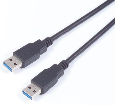 China High Speed black USB3.0 AM To AM Cable for sale