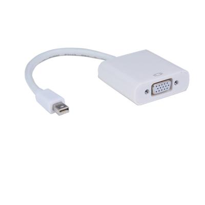 China Factory supply mini dp to VGA adapter in white color support 1080p for sale