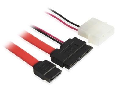 China Supply SATA+Power Cable for computer 7+9pin,serial ATA 7+9 patch cord cable for sale