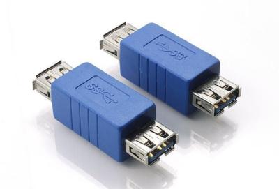 China Super speed and high quality USB3.0 AF TO AF adapter blue type for sale