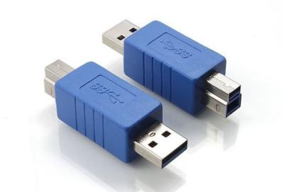 China USB 3.0 A male to B Male AM/BM 180 Degree Adapter Connector NEW for sale