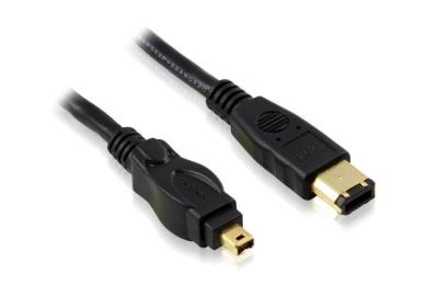 China Firewire IEEE 1394 4 Pin to 6 Pin Cable DV-OUT Camcorder Lead 1m for sale