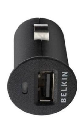 China Belkin 5V Black Micro Belkin USB Car Charger For iPhone iPad iPod Nokia Samsung Galaxy for sale