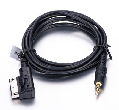 China OEM Mercedes Benz iPod MP3 AUX media Interface Adapter Cable for iPhone 5 Benz 3.5mm for sale