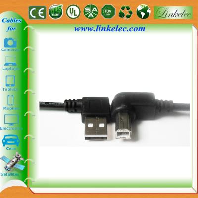 China USB 2.0 Device Cable,machine cable (Double Angled) from chinese manufacturer for sale