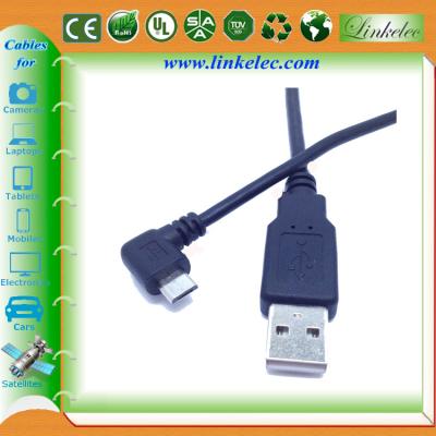 China angled micro usb angle cable for sale