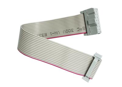 China UL2651 Certificated 2.54 Mm Pitch Ribbon Cable With Selective Au Ni IDC Header for sale
