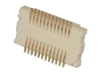 China 0.5A 0.5mm Pitch PA6T BTB Connector 24 Pin DC 500V PCB Header Connector for sale