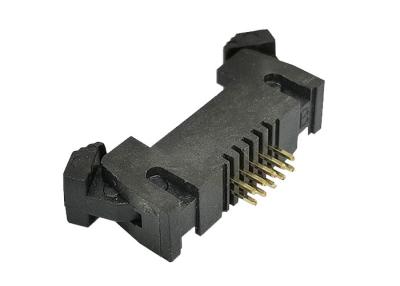 China 10 Pin Shrouded Header Connector 1.27mm Pitch Cable To Board Connector for sale