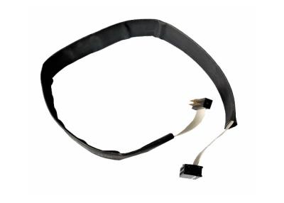 China Gold Over Nickel IDC Flat Cable Assembly , Dual Row Computer Ribbon Cable for sale