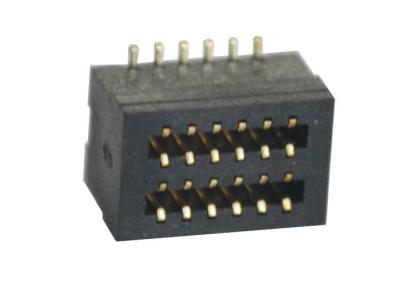 China PA9T LCP H4.0 Mm Board To Board Connectors 0.8Mm Pitch Female Header 2*6P SMT Type for sale