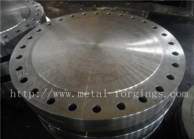 China P355QH EN10273 Carbon Steel Forged Disc  Pressure Vessel Blank Flange for sale