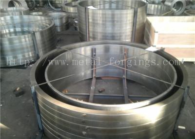 China LÄRM EN10084 18CrMo4 1,7243 ASTM A572 Grade12 Gr11 schmiedete die maschinell bearbeitete Ring-Stange zu verkaufen