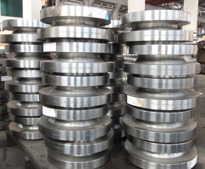 中国 デッサンとして機械で造られる最高の 48 インチ F304 鋼鉄弁の鍛造材の熱処理の荒い 販売のため
