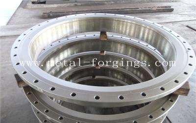 China Quenching And Tempering Carbon Steel Flange / Pressure Vessel Flange for sale
