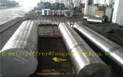 China 36CrNiMo4 Hot Rolled Gear Ring Forged Shaft Bar Rough Turned Q+T Heat Treatment for sale