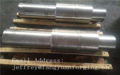 China Hot Forged Round Bar Rough Machined JIS DIN EN ASTM AISI Alloy Steel And Stainless Steel for sale