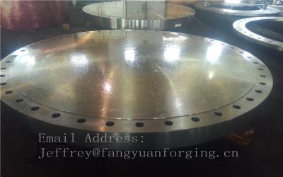 China ASME Or Non - standard F316L F304 High Pressure Stainless Steel Flange Blind Plate for sale