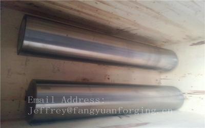 China Stainless Steel Forging Round Bar Rough Machined , Custom Forgings for sale
