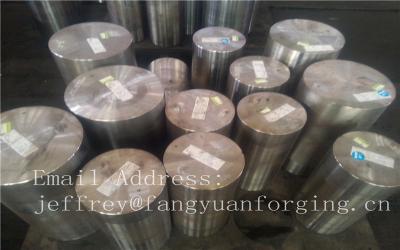 Chine Les anneaux en acier lourds marins de pièces forgéees d'ASTM A276-96 ont forgé les barres d'acier inoxydables de douille à vendre