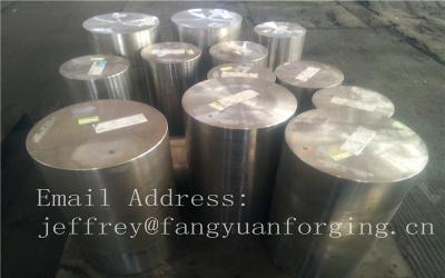 China Os anéis de aço inoxidável Martensitic do forjamento forjaram o tratamento térmico F6A girado áspero SUS410 SUS403 S40300 X6Cr17 da barra à venda