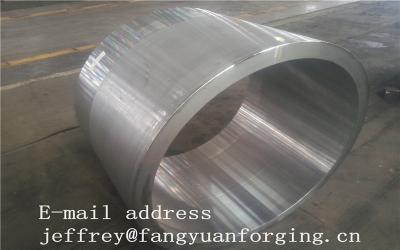 China JIS EN ASME ASTM Hydraulic Cylinder Bushing Sleeve Forged C45 4130 4140 42CrMo4 4340 Rough Machined And UT for sale