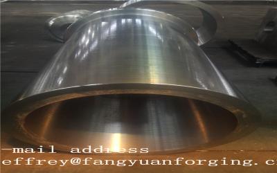 China C45 C35 P355GH P285QH S355J2G3  Forged Sleeves Tube EN S355J2  P280 C50 Forged Pipe Cylinder for sale