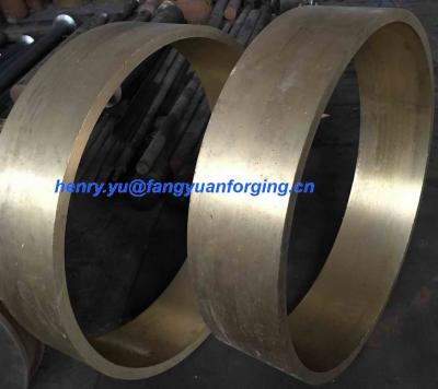 China Custom Forged And Rolled Copper Rings / Metal Ring Rolling Forging for sale