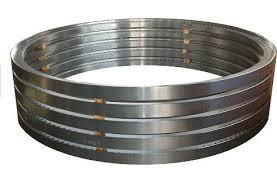 China Aisi4140 Sae1045 Wind Tower Large Steel Ring Hot Forging for sale